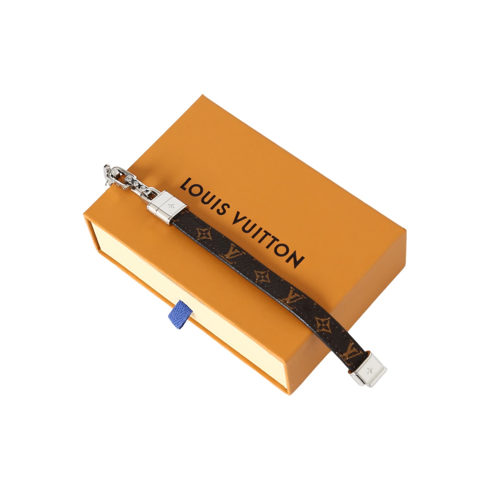 Louis Vuitton Leather Bracelet-M8405E